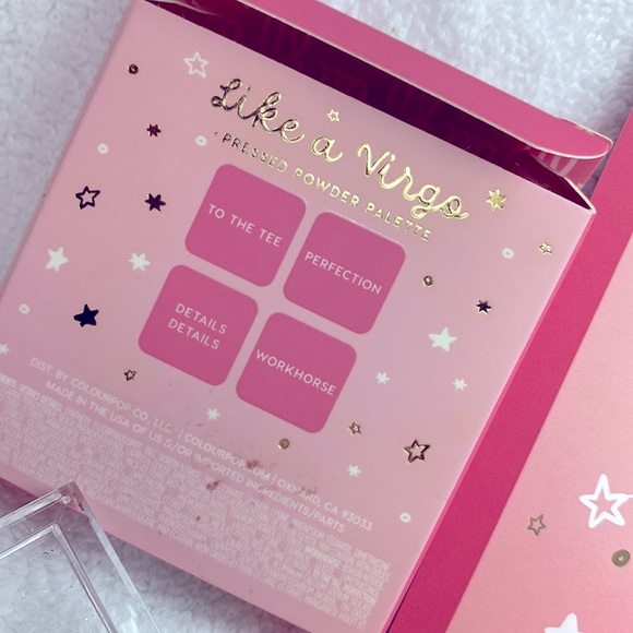 COLOURPOP The Fixer & Like A Virgo EYESHADOW QUAD PALETTE LUX LIP GLOSS BNIB NEW - Picture 5 of 6